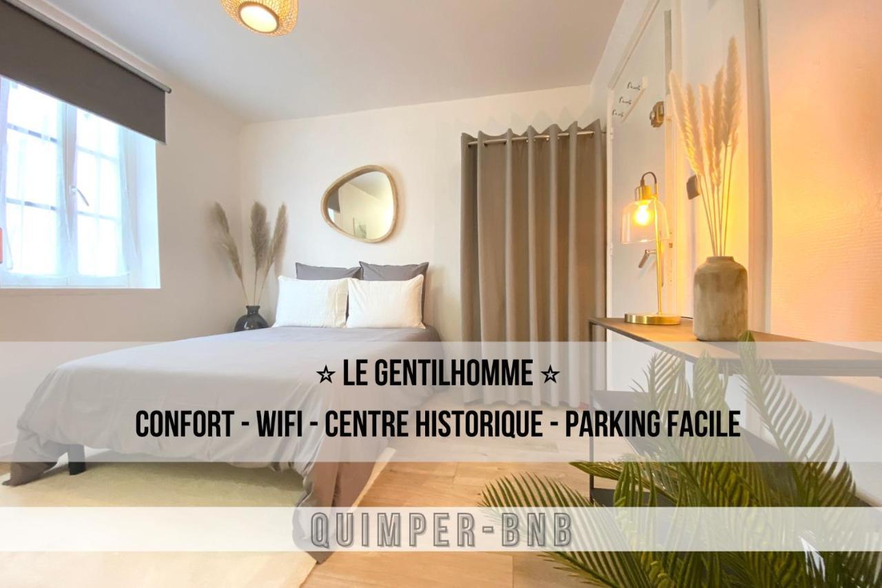 Le Gentilhomme - Studio - Entree Autonome - Plein Centre Historique Quimper Extérieur photo